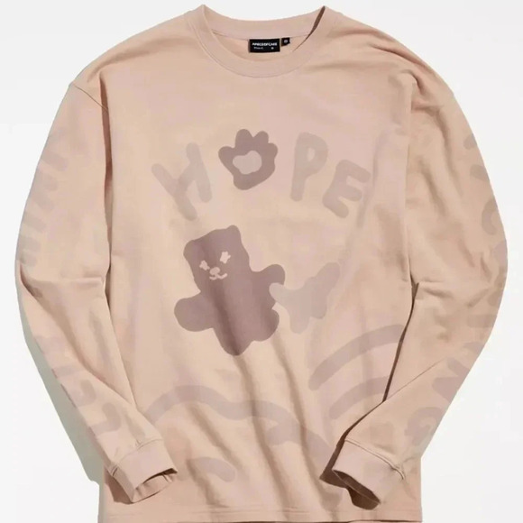 APIECEOFCAKE Hope  Graffiti Long Sleeve Tee - Picture 1 of 4